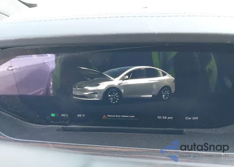 2024 Tesla Model X Long Range z USA, uszkodzony, nr VIN 7SAXCDE57RF458752